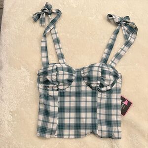 Mixed Thread Los Angeles Cropped Top